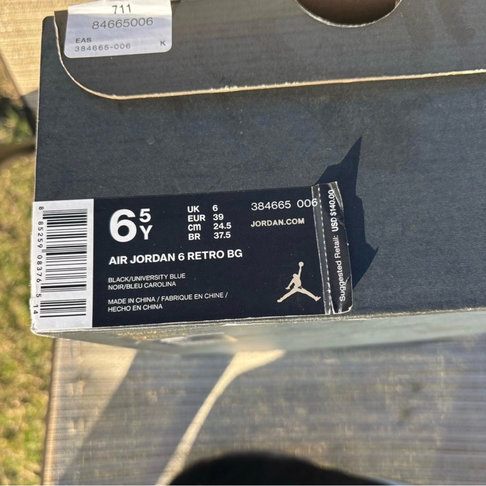 Air Jordan 6 Retro BG - Picture 7 of 7